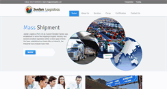 Desktop Screenshot of jeelanlogistics.com